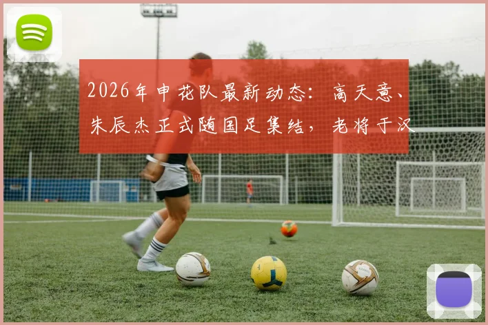 2026年申花队最新动态：高天意、朱辰杰正式随国足集结，老将于汉超以训练员身份同往解析